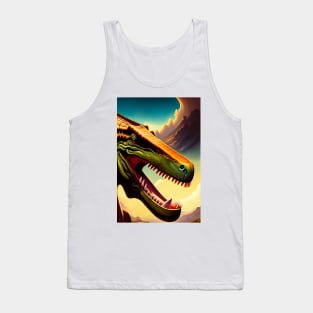 Cretaceous Visitors Tank Top